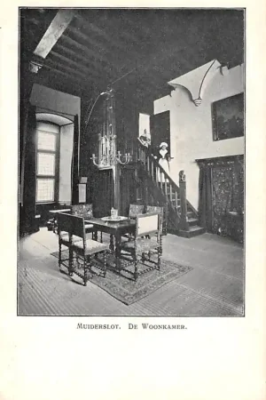 Rabat Muiderslot De Woonkamer Kasteel Muiden HC52814