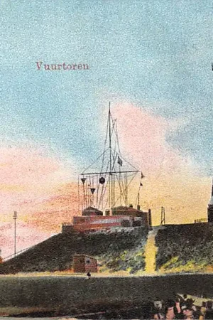 Wyprzedaż IJmuiden Vuurtoren en Semafoor 1904 HC52712