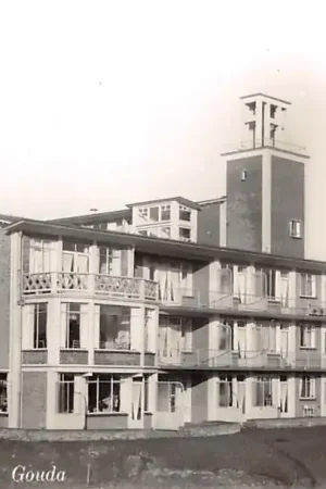 Gouda Rusthuis Gouwestein 1957 Nieuwe Park (inmiddels gesloopt) HC52705 Popularny