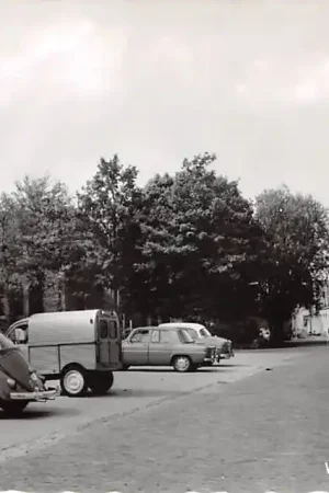 Bezpieczna płatność Woudenberg Schoutstraat VW Renault Auto 1967 Eben-Haezer School HC52697