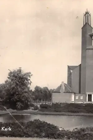 Amstelveen Ned. Hervormde Kerk 1958 HC52674 Wysoka jakość