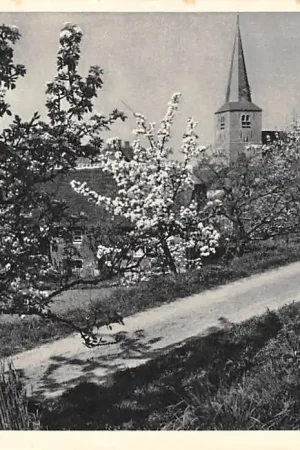 Oryginalny Wijk en Aalburg Dijkzicht met Kerk Noord-Brabant HC52741