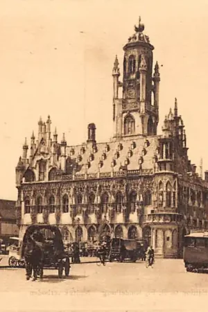 Rabat Middelburg Stadhuis Auto bus HC52648