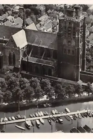 Autentyczny Dordrecht KLM Luchtfoto 2489 1948 HC52150