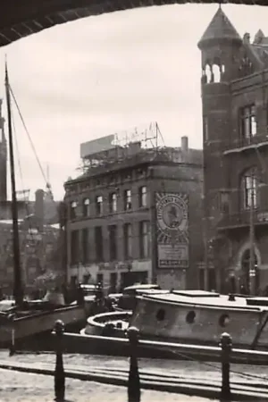 Zamów teraz Rotterdam Schiekade met schepen HC52144