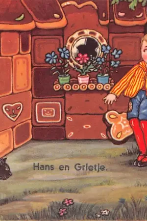 Najlepsza cena Fantasie Kind Hans en Grietje Sprookje Illustrator Margret Boriss Vintage HC52119