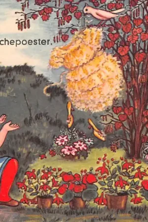 Fantasie Kind Asschepoester Sprookje Illustrator Margret Boriss Vintage HC52114 Oferta