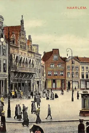 Haarlem Groote Markt 1910 HC52096 Darmowa dostawa