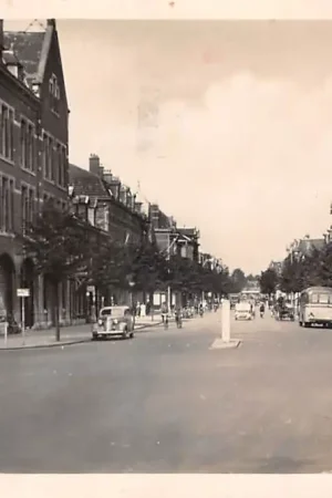 Ekspresowa dostawa Haarlem Zijlweg met auto bus 1941 HC52073