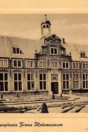 Haarlem Binnenplaats Frans Hals museum HC52046 Oryginalny