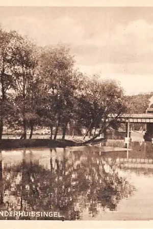 Haarlem Spoorviaduct met stoomtrein Kinderhuissingel Treinen Spoorwegen HC52036 Ekspresowa dostawa