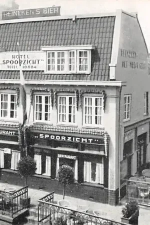 Amsterdam Diemen Reclame Hotel Café Restaurant Spoorzicht Kruisweg 20 HC51973 Szybka dostawa