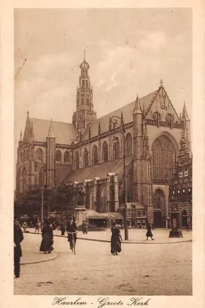 Haarlem Groote Kerk St. Bavo HC51927 Autentyczny