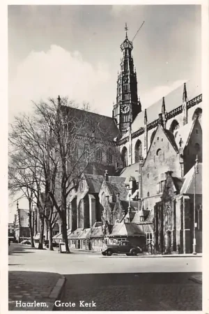 Haarlem Grote Kerk St. Bavo 1954 HC51907 Popularny