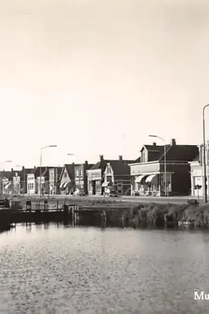 Ostatnia szansa Musselkanaal Stenen Verlaat Sluis 1959 Stadskanaal Binnenvaart HC51807