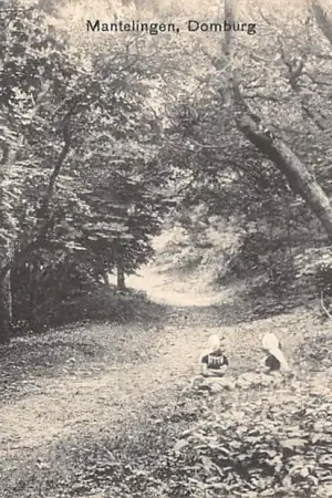 Domburg Mantelingen 1925 Kind Twee meisjes in klederdracht Vintage HC51758 Zwrot pieniędzy