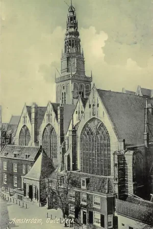 Amsterdam Oude Kerk 1906 HC51728 Nowość