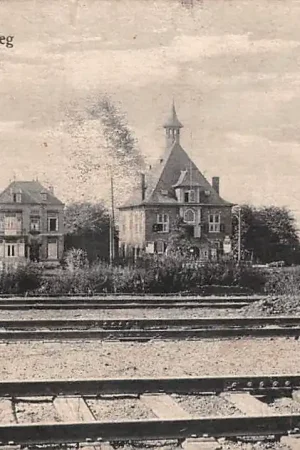 Rabat Villa's bij Halfweg Spoorwegen 1924 HC51617