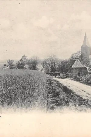 Premium Zeddam Gezicht op Molen en dorp 1910 Montferland HC51586