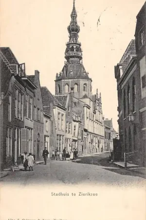 Tylko dziś Zierikzee Stadhuis 1906 HC51560