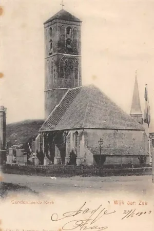 Autentyczny Wijk aan Zee Gereformeerde Kerkje 1903 HC51557