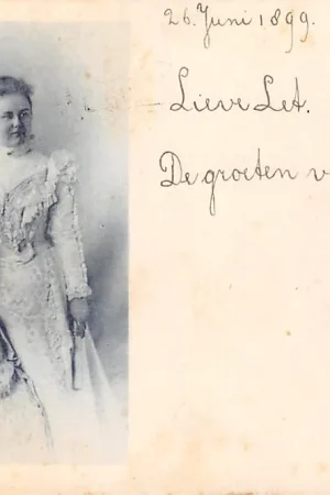 Koningshuis Koningin Emma en haar dochter Wilhelmina 1899 HC51517 Zwrot pieniędzy