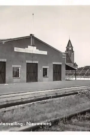 Ekspresowa dostawa Honselersdijk Groenten veiling Nieuweweg met spoorbaan Spoorwegen Westland HC51500