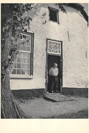 Mierlo Gevel van een oude boerderij Noord-Brabant Geldrop HC51334 Premium