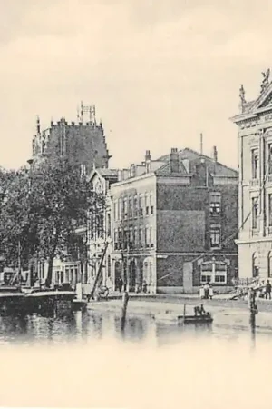 Rotterdam Molen aan de Coolvest Vivat No. 825 HC51221 Autentyczny