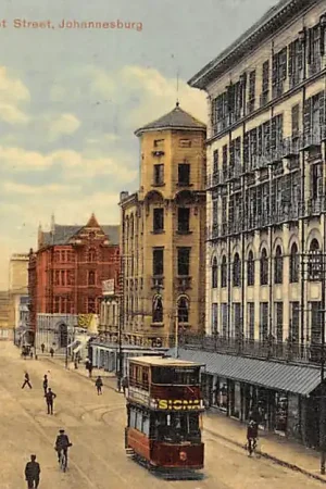 Zuid-Afrika Johannesburg Tram 1912 Market Street South Africa Afrika HC51059 Zamów teraz