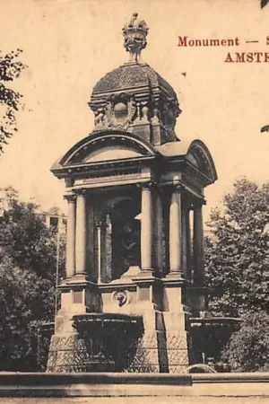 Amsterdam Monument Sarphatiepark 1917 HC50915 Oferta limitowana