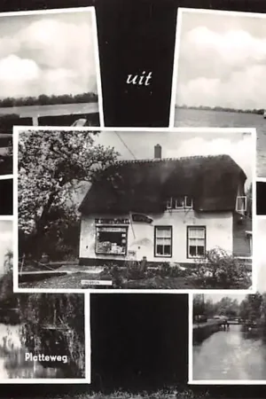 Reeuwijk Plas Klein Elfhoeven Platteweg De Dorpswinkel Plas Elfhoeven Hotel 't Vaantje HC50956 Szybka dostawa