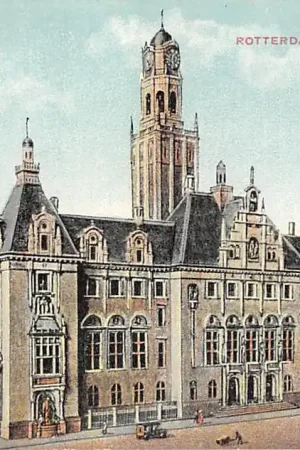 Oryginalny Rotterdam Stadhuis Coolsingel HC50893