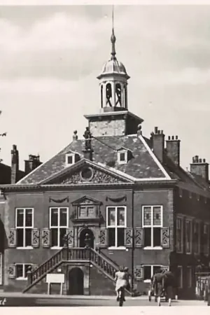 Vlaardingen Markt 1950 HC50863 Autentyczny