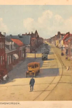 Ostatnia szansa Breskens Dondermorgen Tramspoor Zeeuws-Vlaanderen Auto HC50776