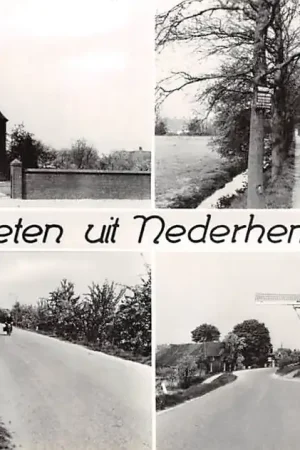 Nederhemert Groeten uit ... Vierluik Zaltbommel Molen HC50736 Promocja