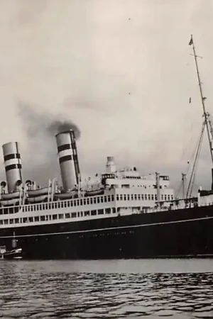 Rabat Rotterdam s.s. Statendam Holland Amerika Lijn 1958 Schepen Scheepvaart HC50670