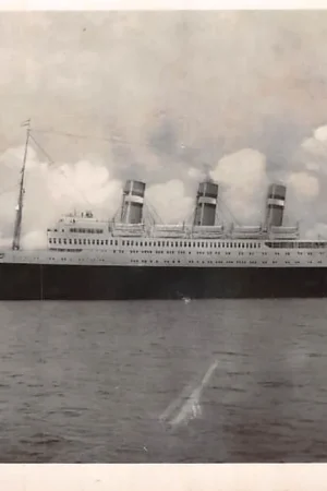 Rotterdam T.S.S. Statendam Holland America Line Schepen Scheepvaart HC50665 Autentyczny