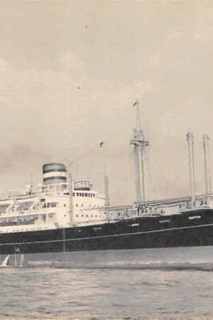 Rotterdam s.s. Soestdijk Holland America Line Schepen Scheepvaart HC50656 Rabat