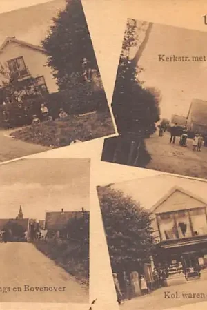 Randwijk Dorpstraat Kerkstraat Openbare School Kol. waren en manufact. Mag. Bato Onderlangs en Bovenover Betuwe HC50723 Niska cena