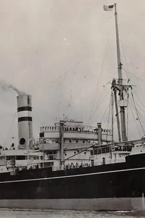 Ekspresowa dostawa Rotterdam s.s. Leerdam Holland-Amerika Lijn 1958 Schepen Scheepvaart HC50632