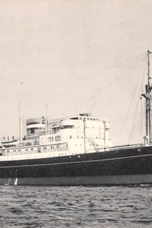 Rotterdam m.v. Dalerdyk Holland Amerika Lijn Schepen Scheepvaart HC50628 Ostatnia szansa