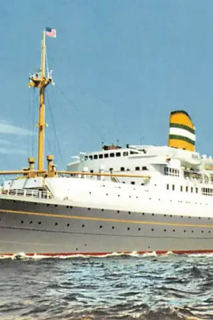 Popularny Rotterdam s.s. Ryndam Holland America Line Schepen Scheepvaart HC50646