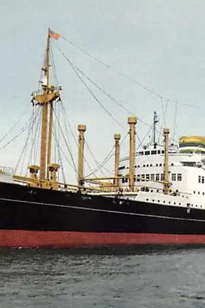 Rotterdam m.v. Noordam Holland America Line Schepen Scheepvaart HC50641 Ostatnia szansa