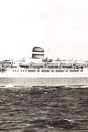 Premium Rotterdam s.s. Maasdam Holland America Line 1964 Schepen Scheepvaart HC50638