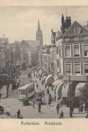 Tani Rotterdam Kruiskade RET Tram 1931 HC50599