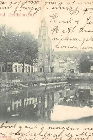 Rabat Rotterdam Groeten uit 1903 Albrechts Kolk Oud Delfshaven Vlieger HC50558