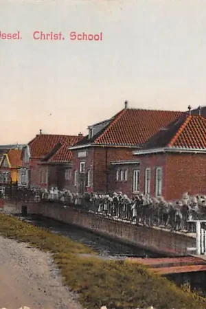 Ostatnia szansa Nieuwerkerk aan den IJssel Christ. School 1929 HC50464