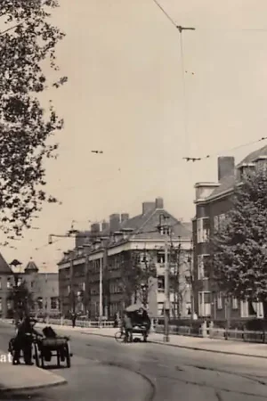 Rotterdam Huygenstraat met Sparta Stadion Het Kasteel Voetbal Soccer Football Sport HC50447 Rabat