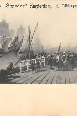 Amsterdam Reclame Naaml. Vennootschap Sapodor Toiletzeepen - Eau de College - Parfumerien HC50337 Premium